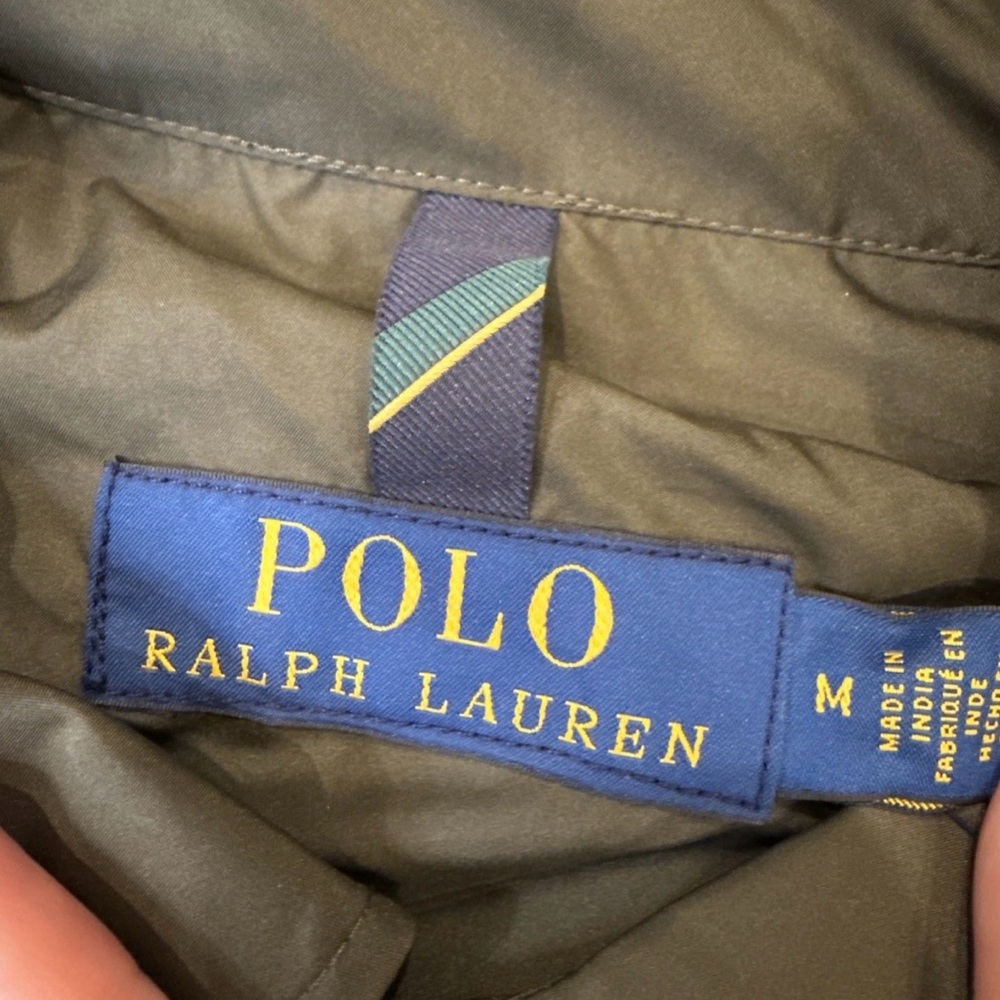 Ralph Lauren Packable Windbreak Jacket Olive Medi… - image 10